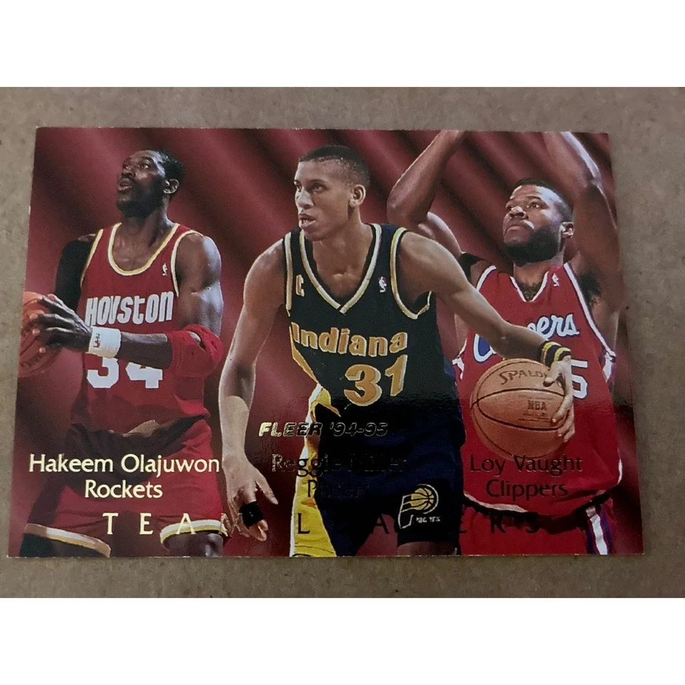 94-95 Fleer Team Leaders Series  Complete Set Of 9 / ONeal, Pippen, Miller‎